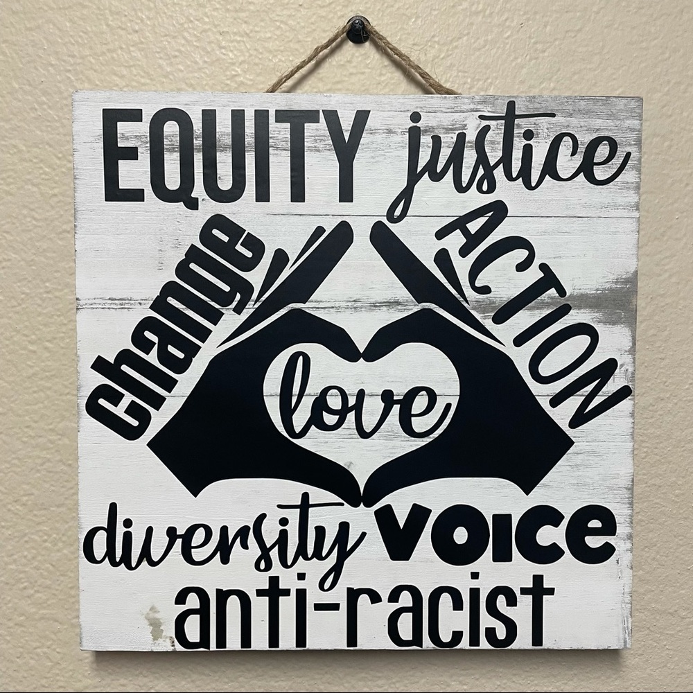 Farmhouse Diversity Equity Anti-racist Teacher